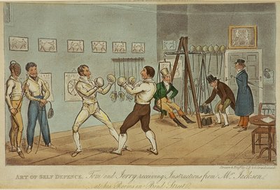 Art of Self Defence by Isaac Robert and George Cruikshank