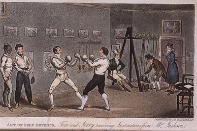 Art of Self Defence: Tom and Jerry Receiving Instructions from Mr Jackson, from 