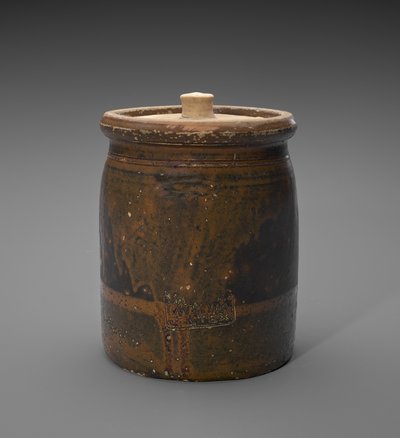 Jar with Lid by Isaac Suttles Pottery
