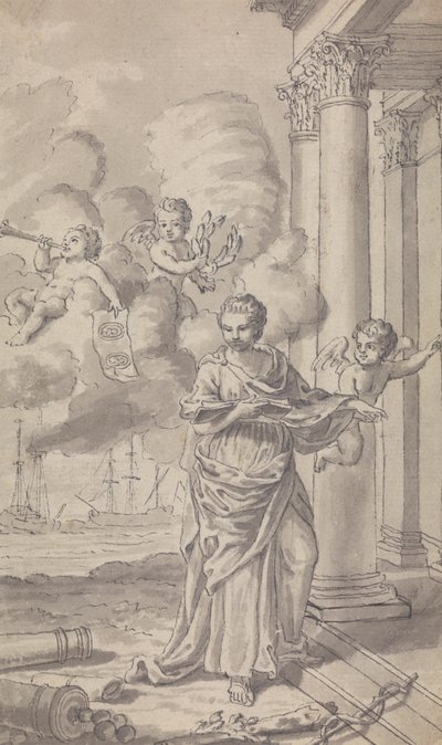 Frontispiece for Town and Country Magazine, for Vol. III for 1771, No. 1 by Isaac Taylor