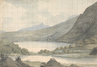 Turk Lake Looking Across the River and Brikeen Island (Ireland) by Isaac Weld