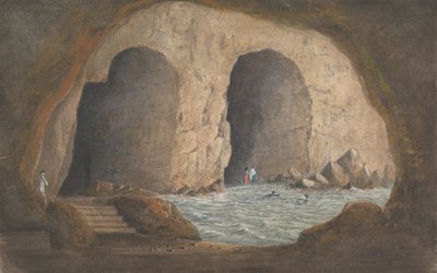 View of the Caves of Syrini - Sorrento, Bay of Naples by Isaac Weld