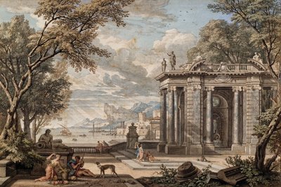 Arcadian Landscape by Isaac de Moucheron