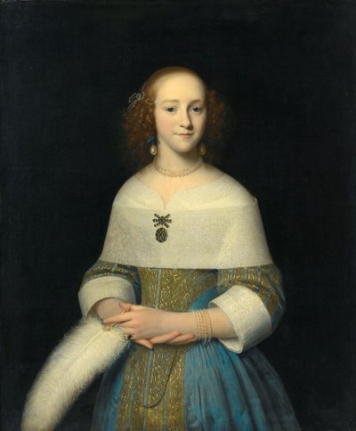 Portrait of a Young Lady by Isaack Luttichuys