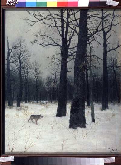 Forest in Winter by Isaak Ilyich Levitan