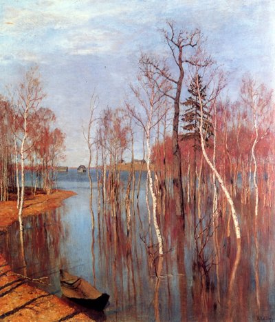 Spring Floods by Isaak Ilyich Levitan