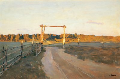 Summer Evening by Isaak Ilyich Levitan