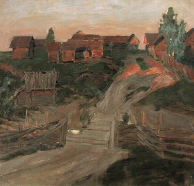 The Last Rays of the Sun, 1899 by Isaak Ilyich Levitan