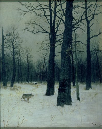 Wood in Winter by Isaak Ilyich Levitan