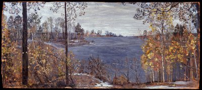 Late Autumn by Isaak Israilevich Brodsky