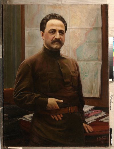 Portrait of Grigory (Sergo) Ordzhonikidze (1886-1937) by Isaak Israilevich Brodsky