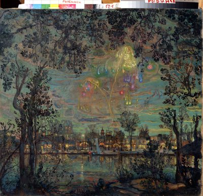Fireworks by Isaak Israilevich Brodsky