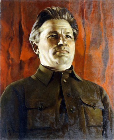 Portrait of Sergey Kirov (Sergei Mironovich Kostrikov) by Isaak Israilevich Brodsky