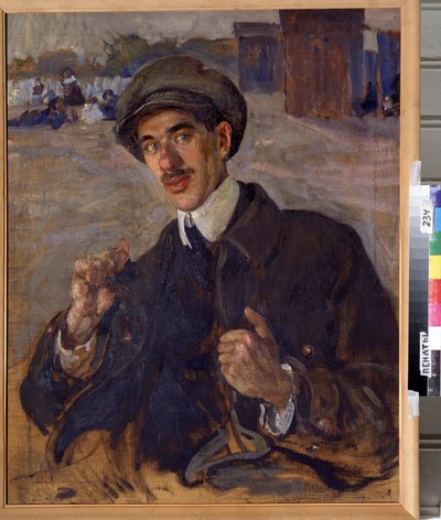 Portrait of the Author Korney I. Chukovsky by Isaak Israilevich Brodsky