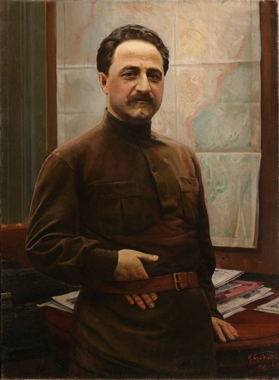 Portrait of Grigory Sergo Ordzhonikidze, 1929 by Isaak Israilevich Brodsky