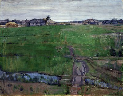 Meadow by Isaak Israilevich Brodsky