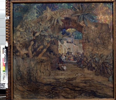 Tavern in a Grotto by Isaak Israilevich Brodsky