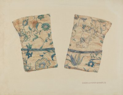 Linen Cuffs by Isabella Ruth Doerfler