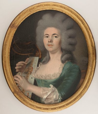 Portrait presumed to be Rosalie Dugazon, singer by Isabelle Pinson