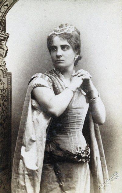Romilda Pantaleoni in La Gioconda by Amilcare Ponchielli by Isidor Hatschek