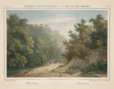 North America - State of New Jersey. No. 49, Plate 1 by Isidore Laurent Deroy