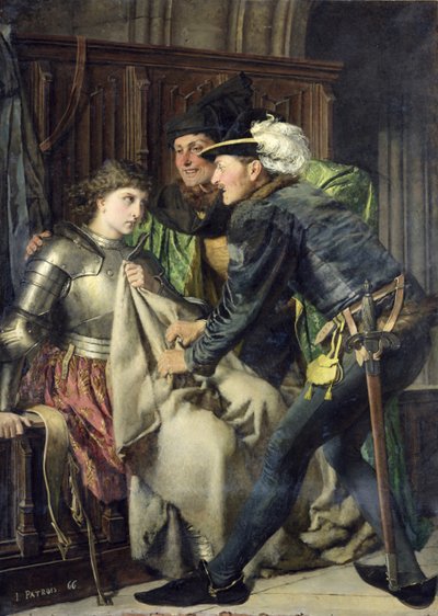 Joan of Arc Insulted in Prison, 1866 by Isidore Patrois