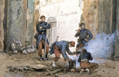 Soldiers of the Army of Versailles, the Commune of Paris by Isidore Pils