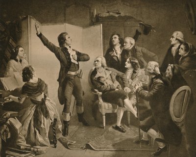 The First Singing of the Marseillaise by Isidore Pils