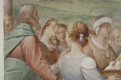 (Detail) Presentation of Jesus in the Temple by Isidoro Bianchi
