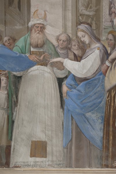 (Detail) The Marriage of the Virgin Mary by Isidoro Bianchi
