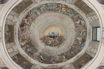 Paradise with Eternal Father (detail) by Isidoro Bianchi