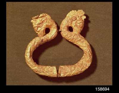 Bracelet with two monster heads by Islamic School