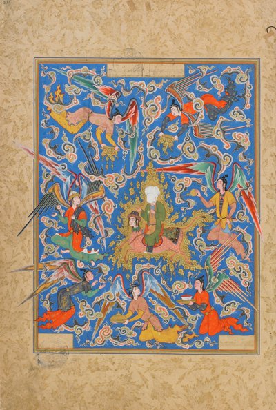 Folio from a Haft Awrang (Seven Thrones) by Jami, probably Mashad, Khurasan, Iran, Safavid Period, 1556-65 by Islamic School