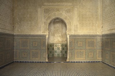 Madrasa of Sidi Bou Medine, prayer hall by Islamic School