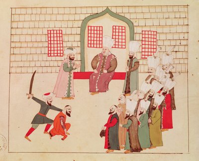 A Vizier Watching an Execution by Islamic School