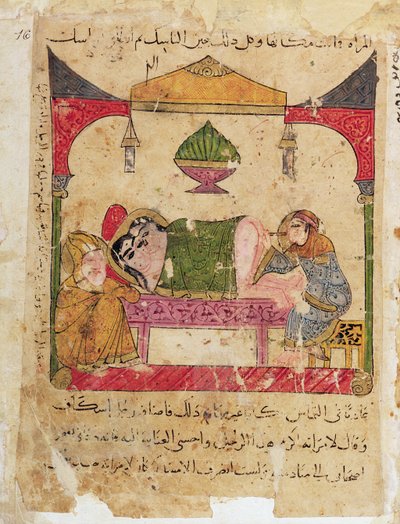 A Medical Examination, from The Book of Kalila and Dimna by Islamic School