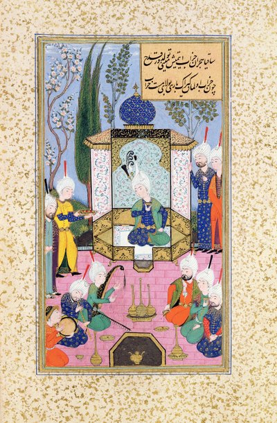 The Court of the Sultan, illustration from 