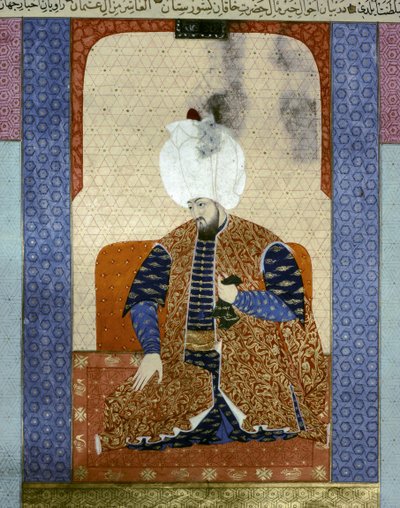 OTTOMAN EMPIRE: Suleiman I Kanuni, tenth Sultan of the Empire by Islamic School