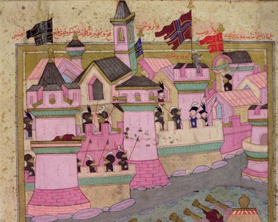 Siege of Vienna by Suleyman I the Magnificent, in 1529, from the 