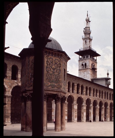 The Umayyad Mosque, also Known as the Great Mosque of Damascus by Islamic School