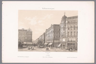View of Place and Rue de l