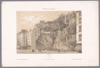 View of the Statue of Johannes Kleberger in Lyon (Contemporary France) by Isodore Laurent Deroy