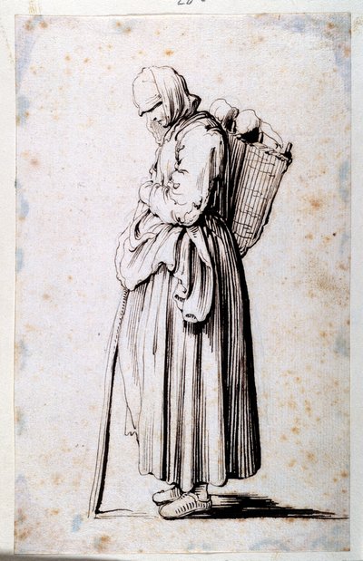 Figure with Basket by School Lebanese