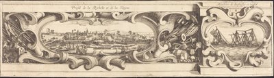 The Siege of La Rochelle (plate 16 of 16) by Israel Henriet or Abraham Bosse after Jacques Callot