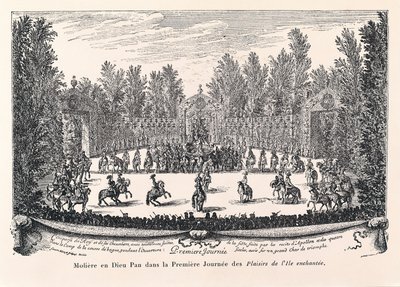 Moliere in God Pan, Illustration of 
