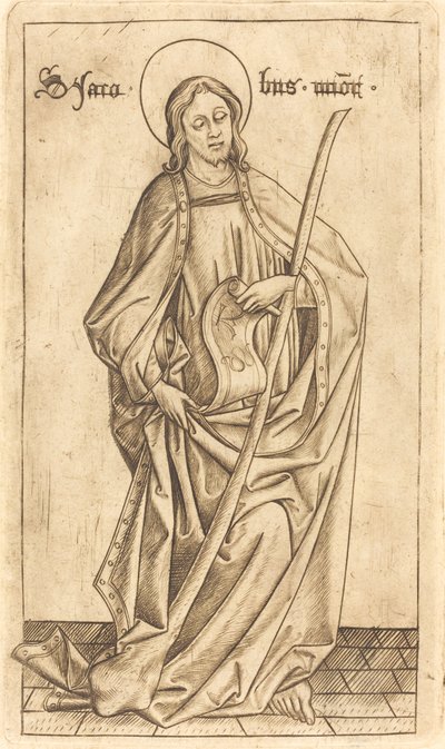 Saint James the Less by Israhel van Meckenem after Master E.S.
