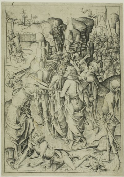 The Betrayal by Israhel van Meckenem the younger