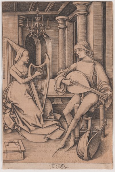The Music Concert by Israhel van the younger Meckenem