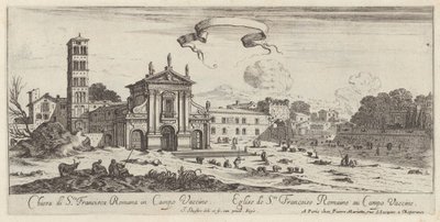 Church of St. Francesca Romana in Campo Vaccino by Israël Silvestre