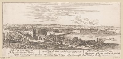 View of Lyon from the House of Monsieur Pion by Israël Silvestre